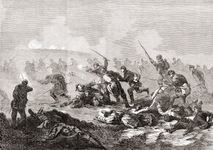 ブルガリア、グリヴィツァの第三次戦闘中にロシア人がグリヴィツァを取り戻す